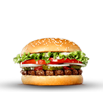 Flame Grilled Whopper Burger 