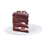Slice Of Chocolate Cake 
